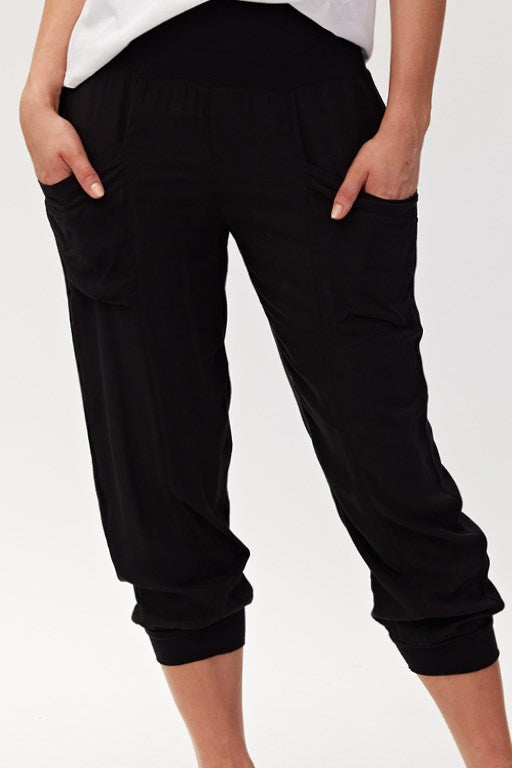 Lemon Tree Harem Pant Black