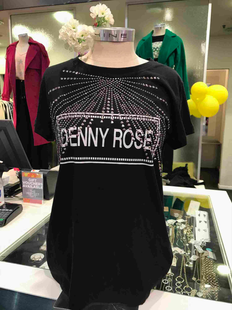 Denny Rose Tee Black