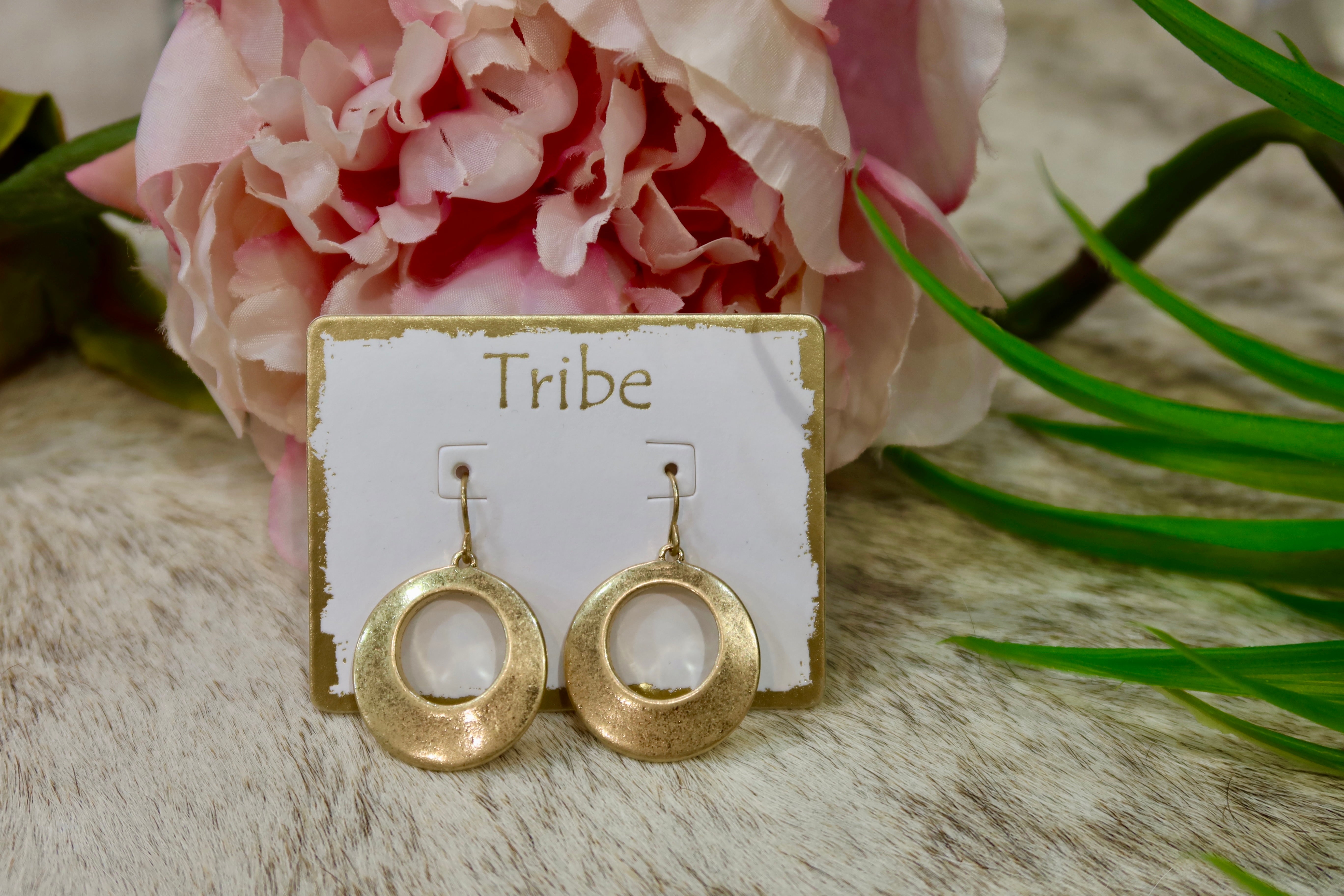 Fabienne Circle Earrings ROSSELLINI SHINE