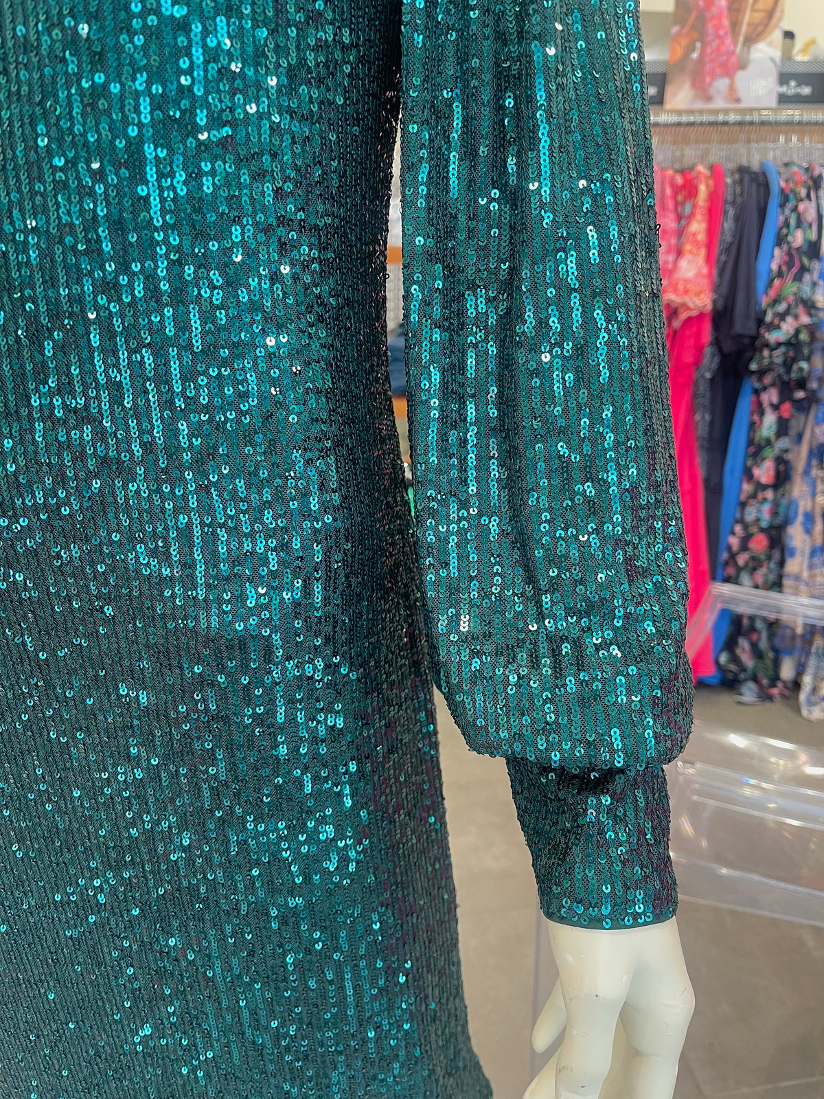Frank Lyman Emerald Knit Dress