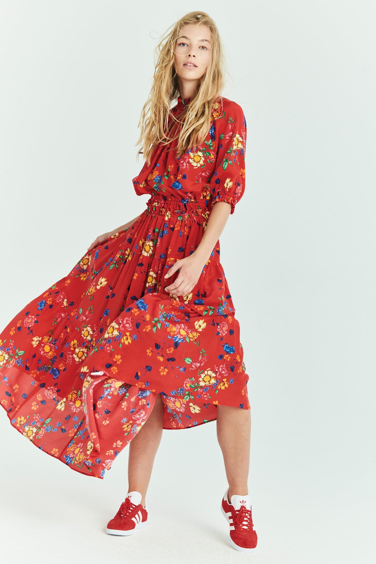 kate sylvester red dress Conor Dress
