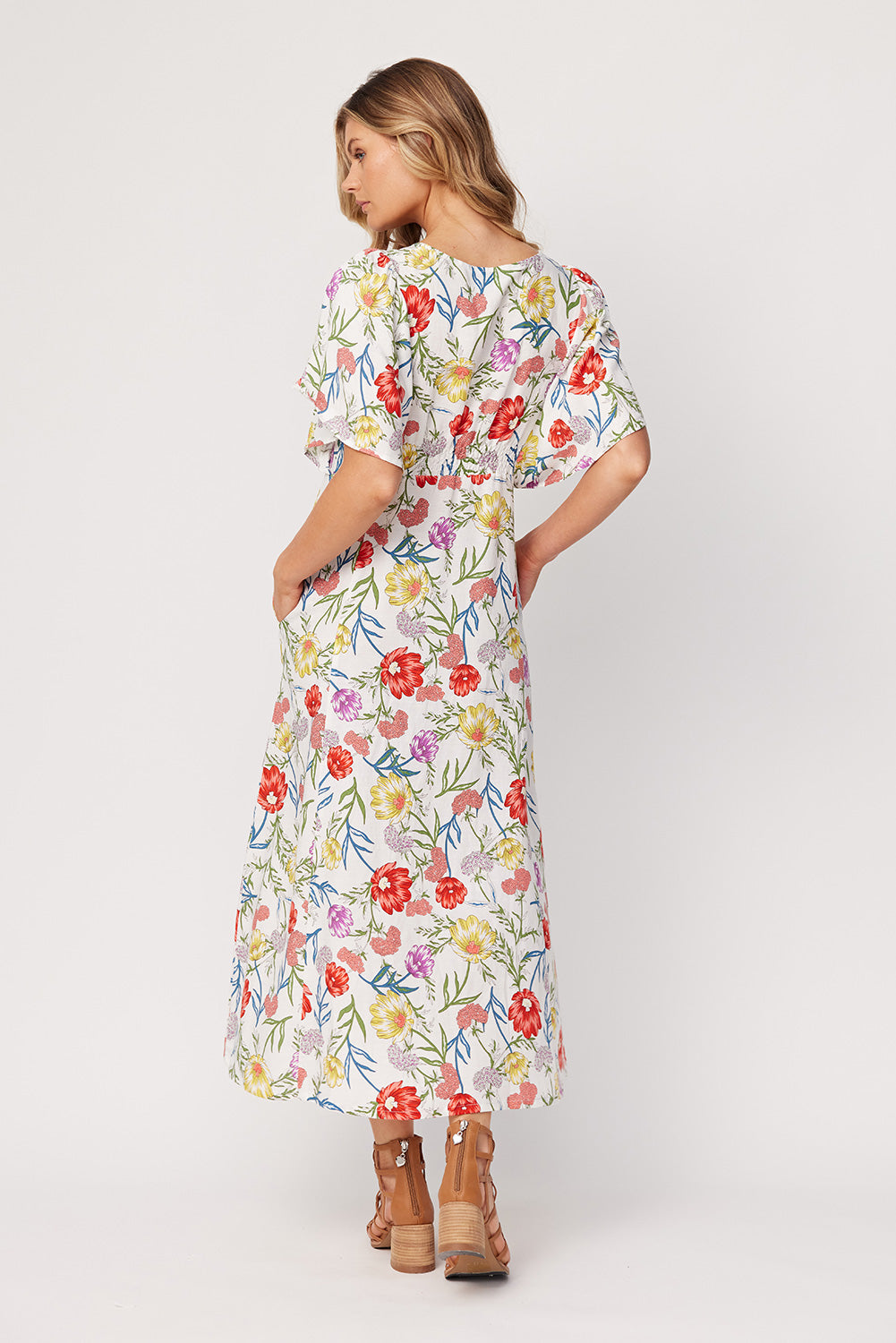 Lemon Tree Mavis Dress - Cream – ROSSELLINI + SHINE