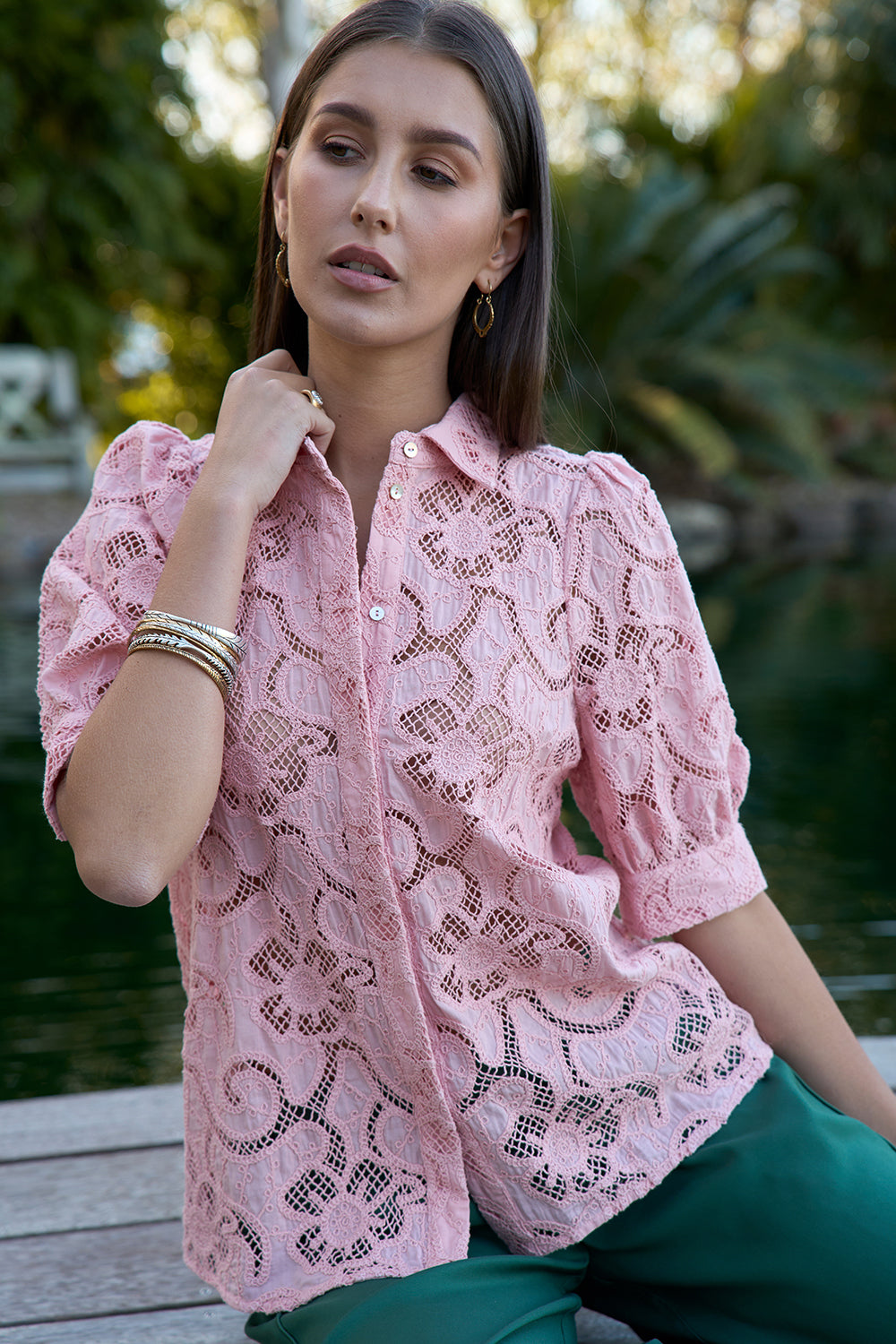 Loobies Story Moonstone Shirt Coral
