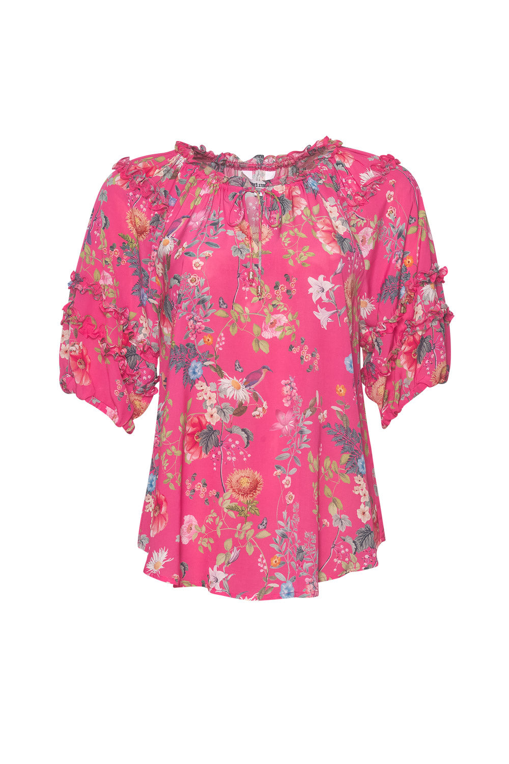 Loobies Story Florale Blouse ROSSELLINI SHINE loobies-story-florale-blouse-rossellini-shine