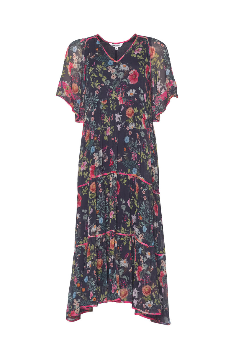 Loobies Story Fleur Presse Midi Dress