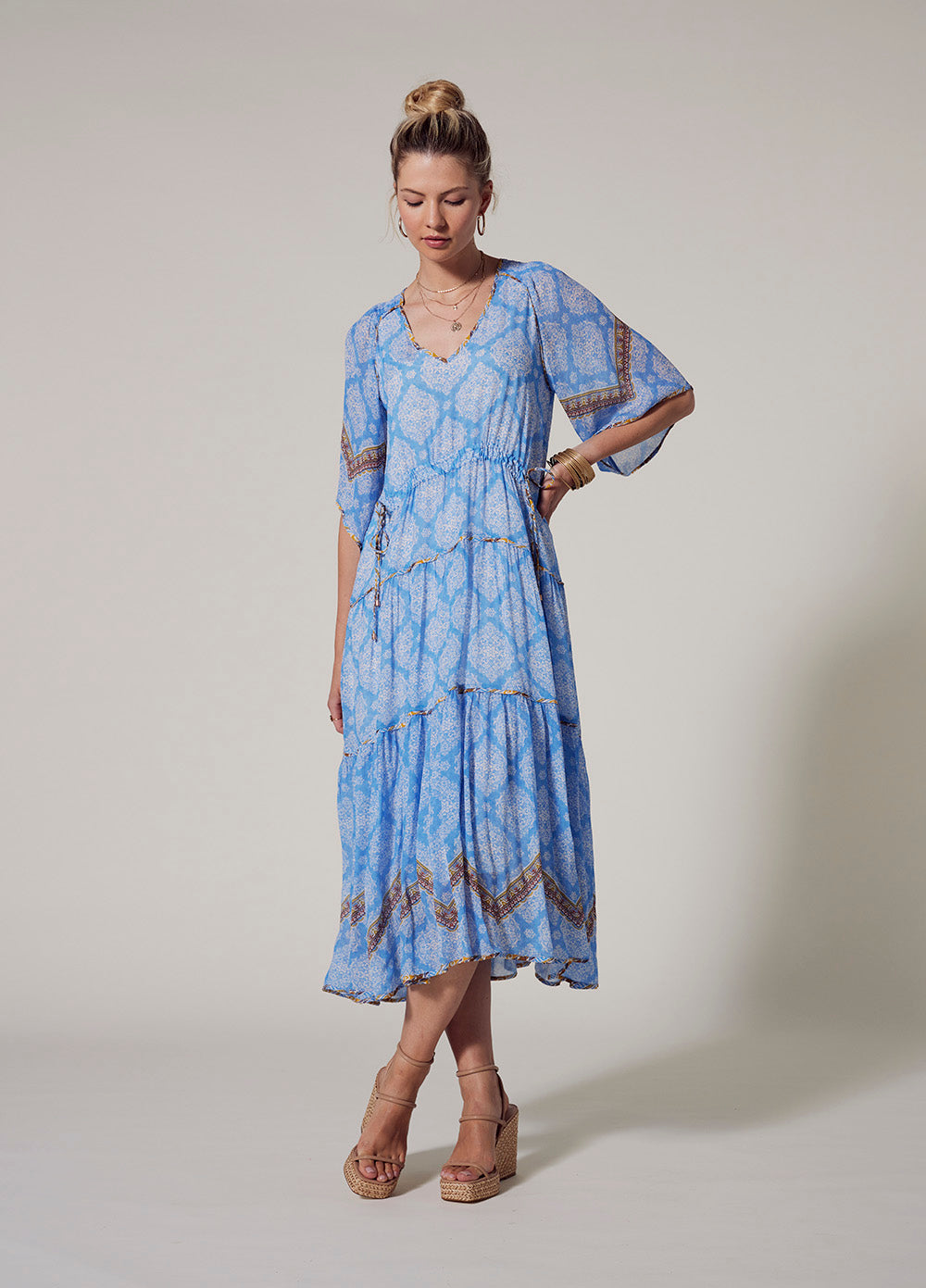 anacapri midi dress Anacapri Navy Midi Dress Storm Label