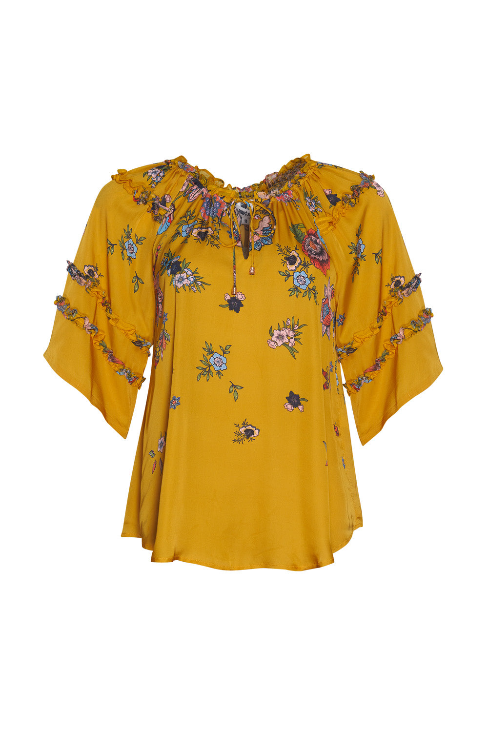 target yellow blouse
