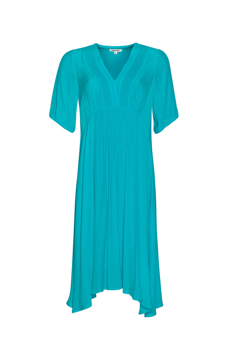 Loobies Story Salute Midi Dress - Aqua