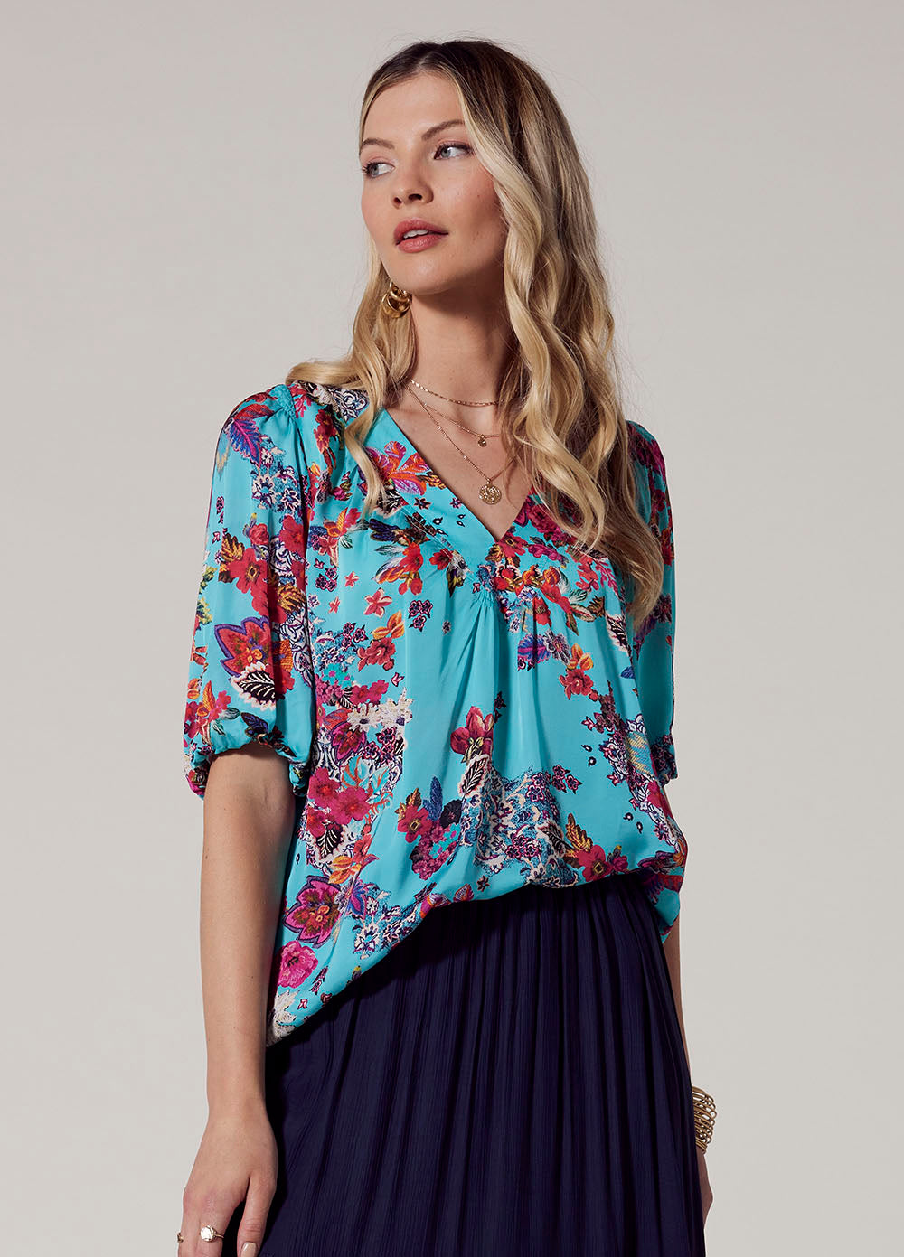 Loobies Story Matera Top - Aqua