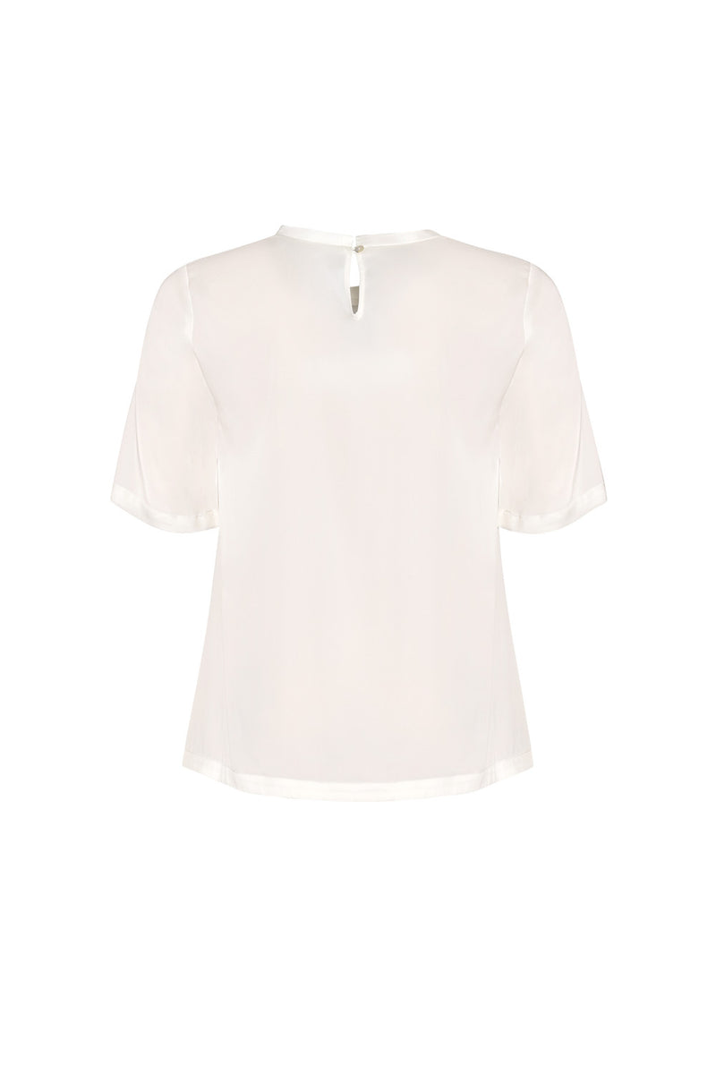 Loobies Story Luxe Tee - Silk White