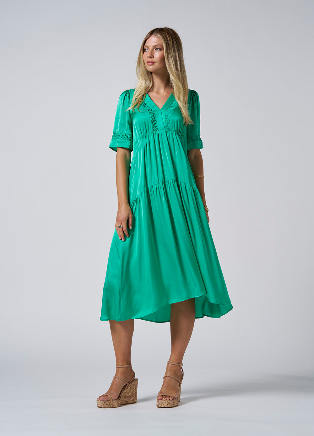 Loobies Story Selene Midi Dress - Spearmint