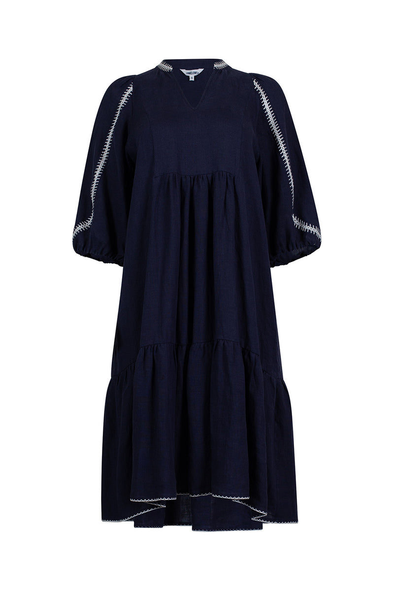 Loobies Story Verena Dress - Indigo