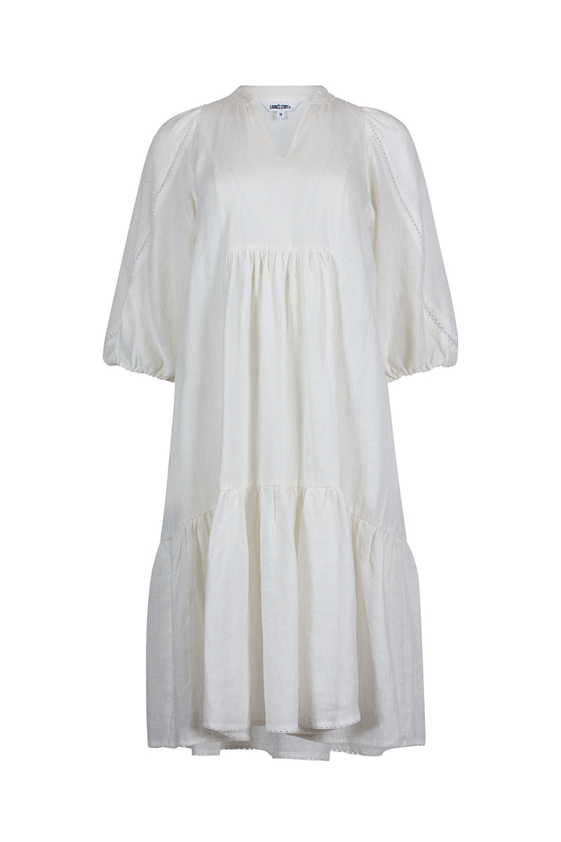 Loobies Story Verena Dress - White