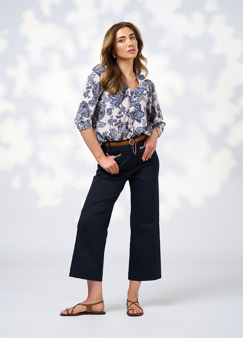 Loobie's Story Indi Blouse in Bone