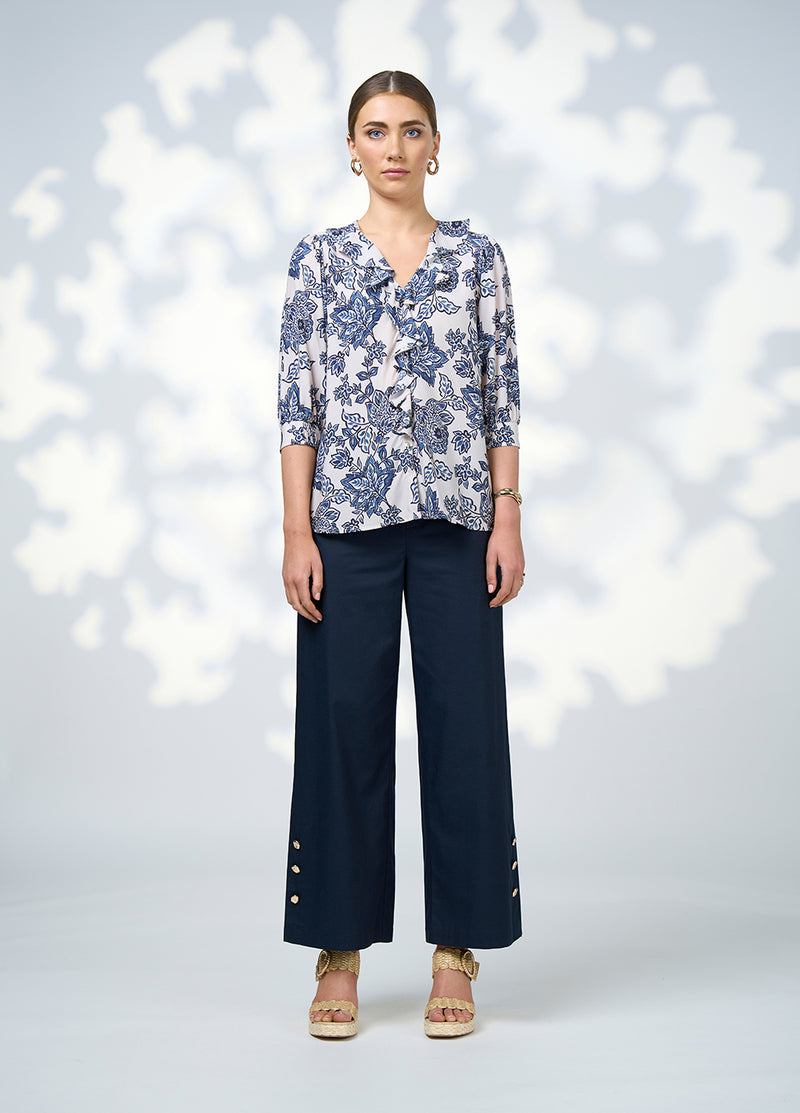 Loobie's Story Indi Blouse in Bone