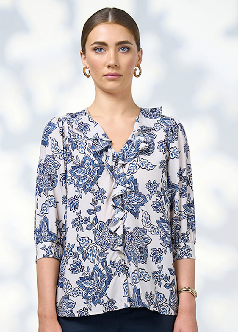 Loobie's Story Indi Blouse in Bone