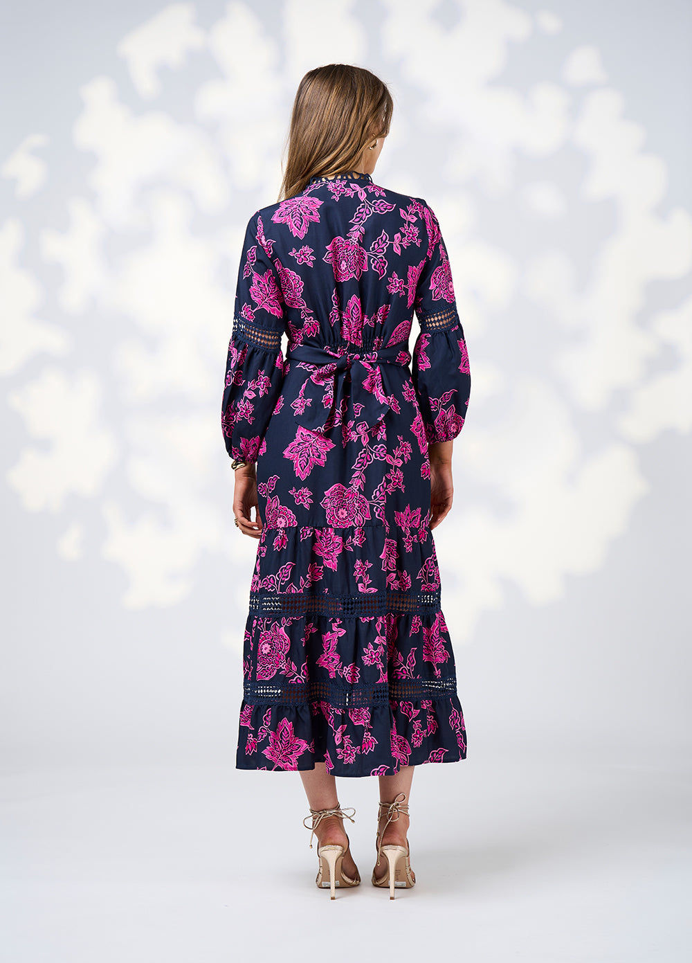 Loobie's Story Indie Midi Dress in Indigo
