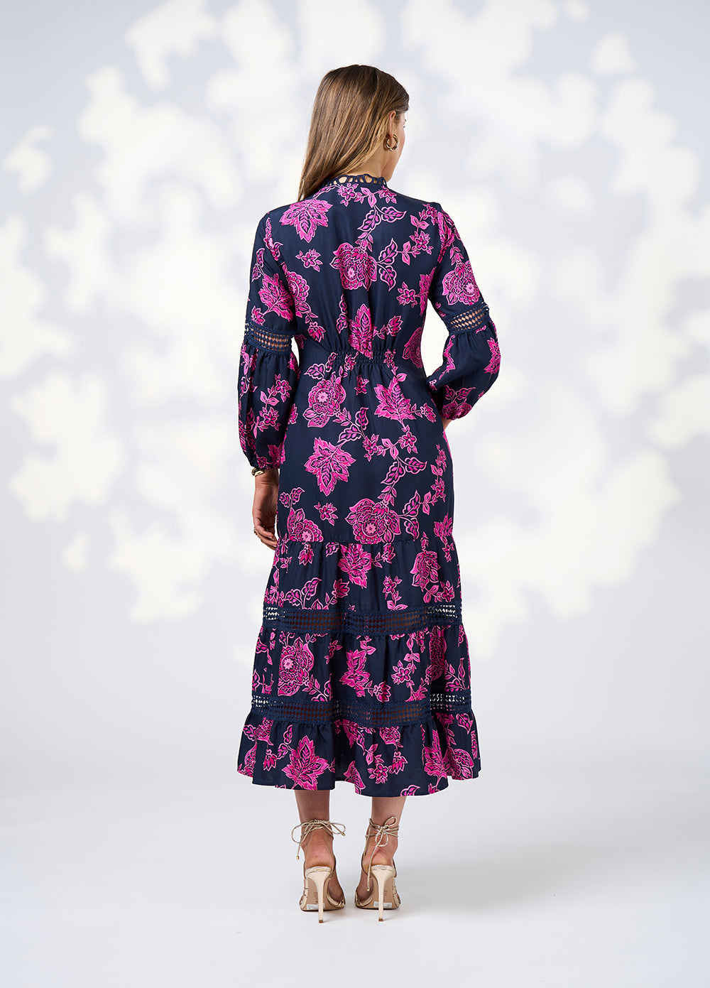 Loobie's Story Indie Midi Dress in Indigo