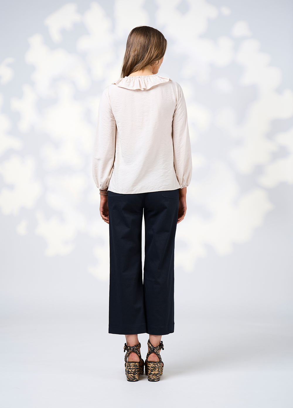 Loobie's Story Evie Blouse in Bone