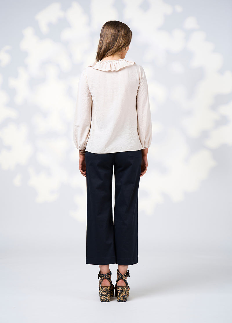 Loobie's Story Evie Blouse in Bone