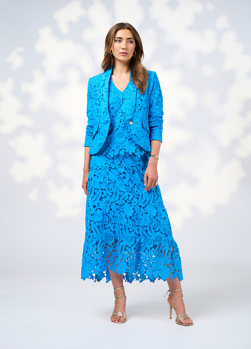 Loobie's Story Keira Jacket- Baja Blue