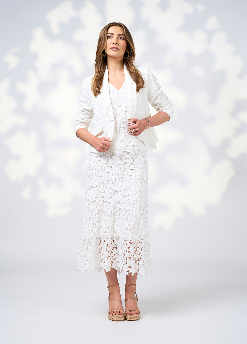 Loobie's Story Keira Jacket-Silk White