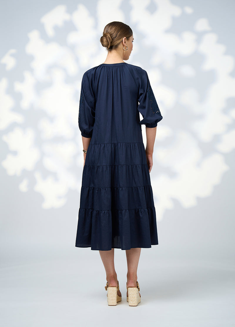 Loobie's Story Cali Midi Dress - Indigo
