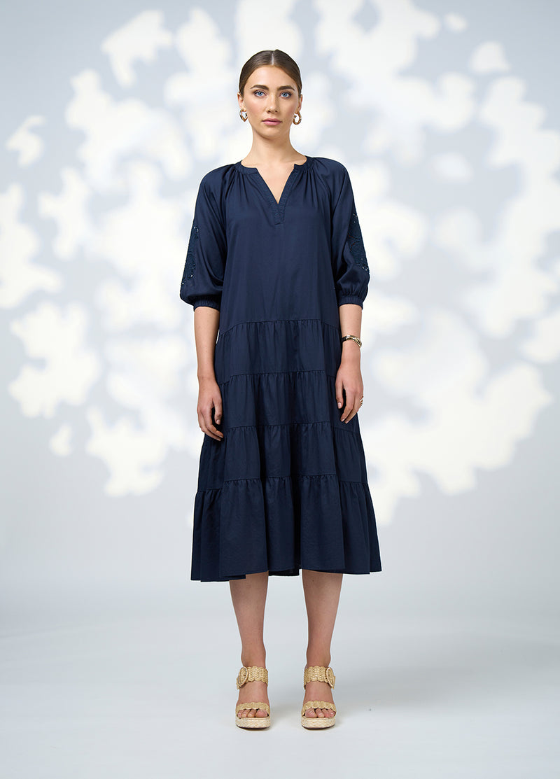 Loobie's Story Cali Midi Dress - Indigo