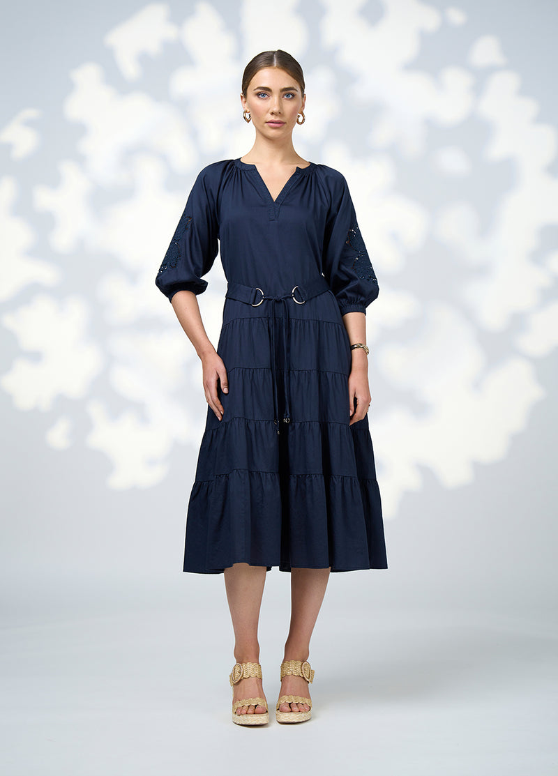 Loobie's Story Cali Midi Dress - Indigo