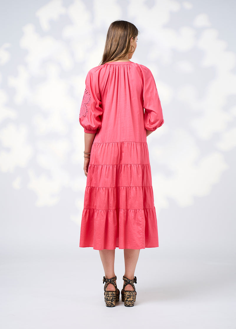 Loobie's Story Cali Midi Dress - Watermelon