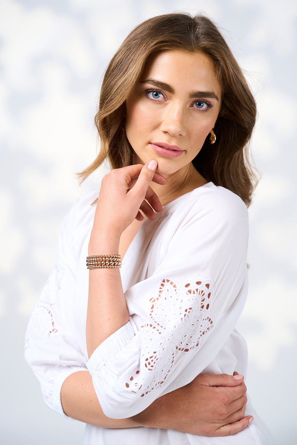 Loobie's Story Cali Midi Dress - White