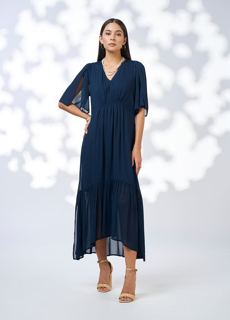 Loobie's Story Zora Midi Dress - Indigo