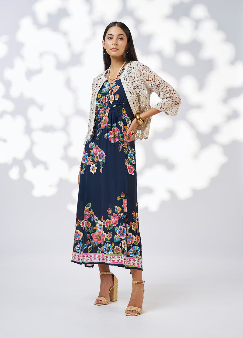 Loobie's Story Mystic Rose Midi Dress