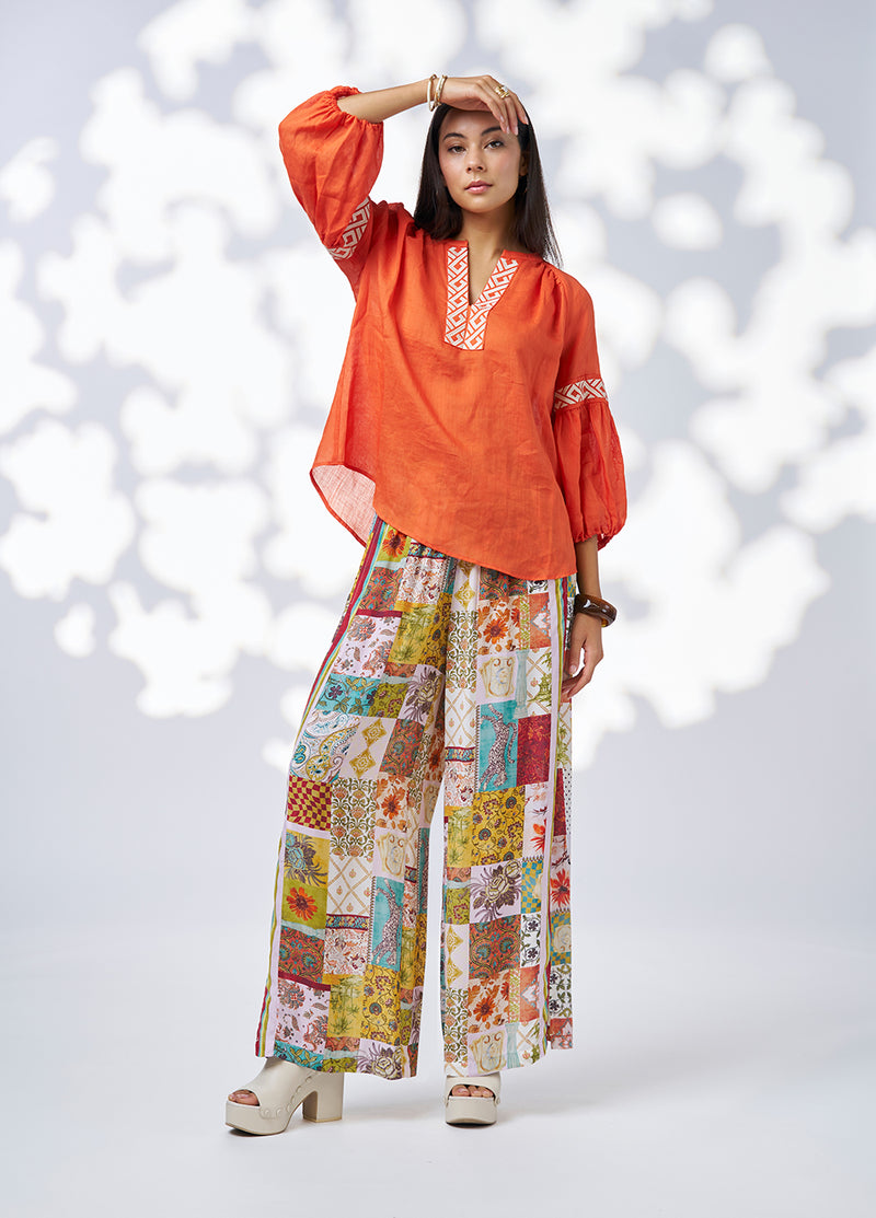 Loobie's Story Maya Top-Burnt Orange