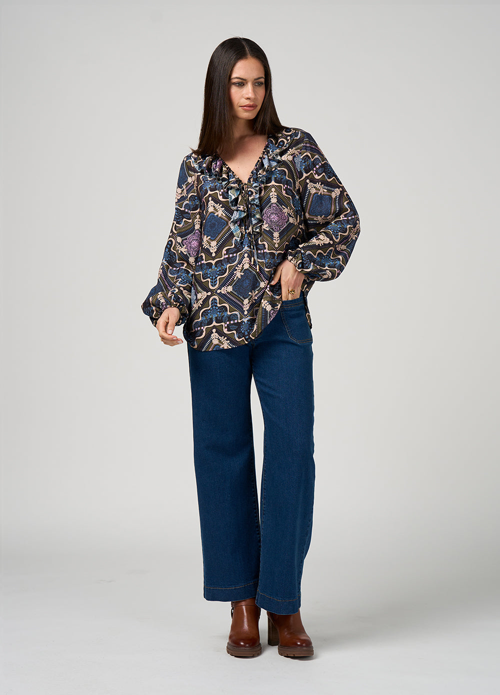 Loobie's Story Regalia Blouse