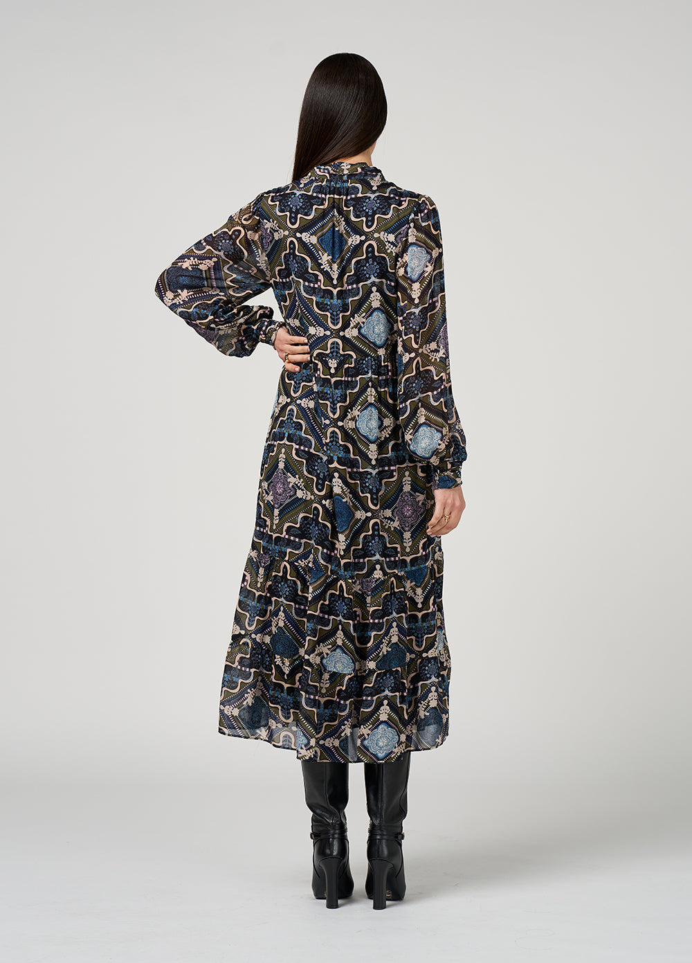 Loobie's Story Regalia Midi Dress