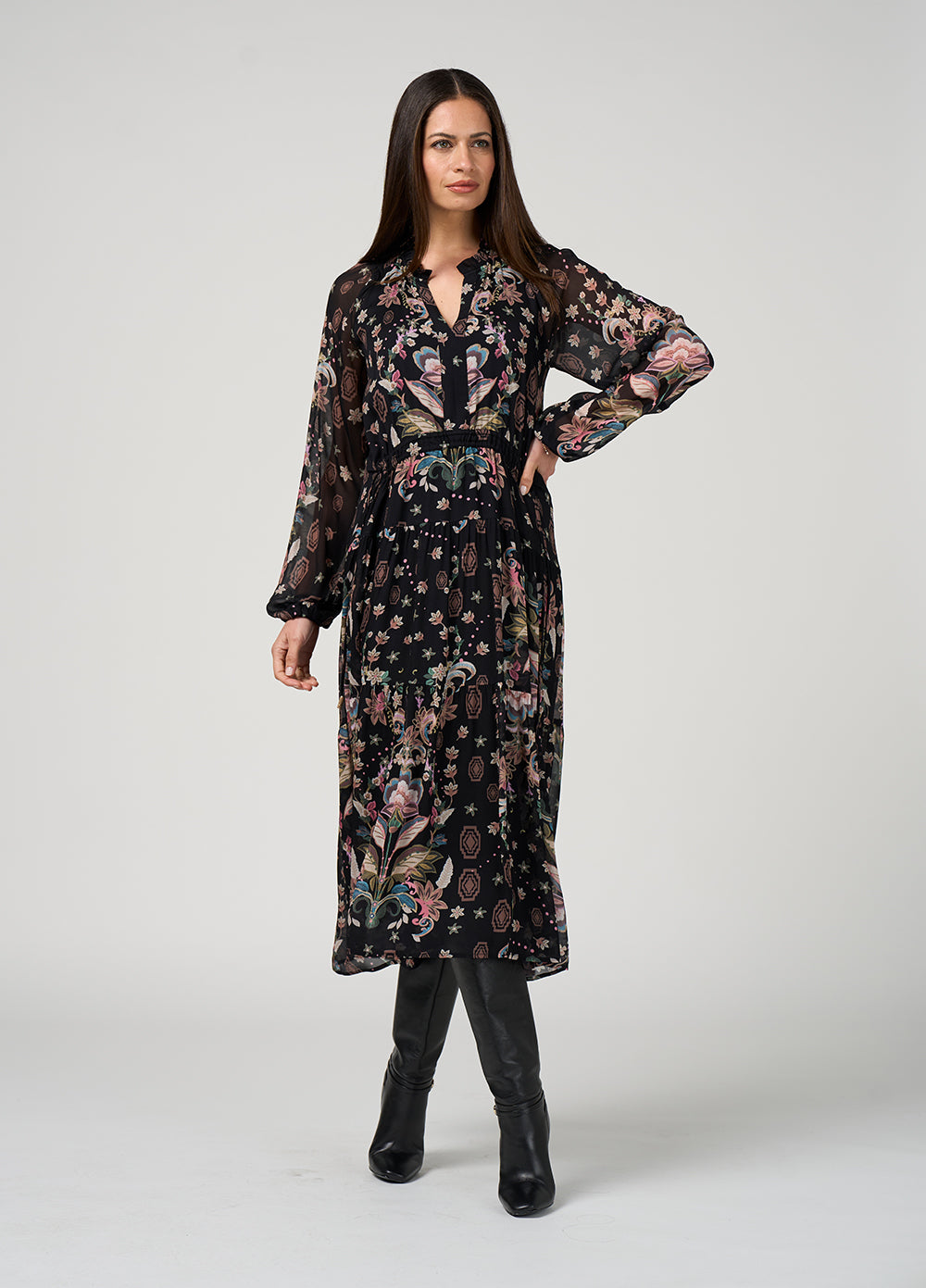 Loobie's Story Antoinette Midi Dress