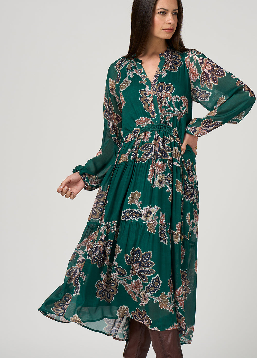 Loobie's Story Versailles Midi Dress