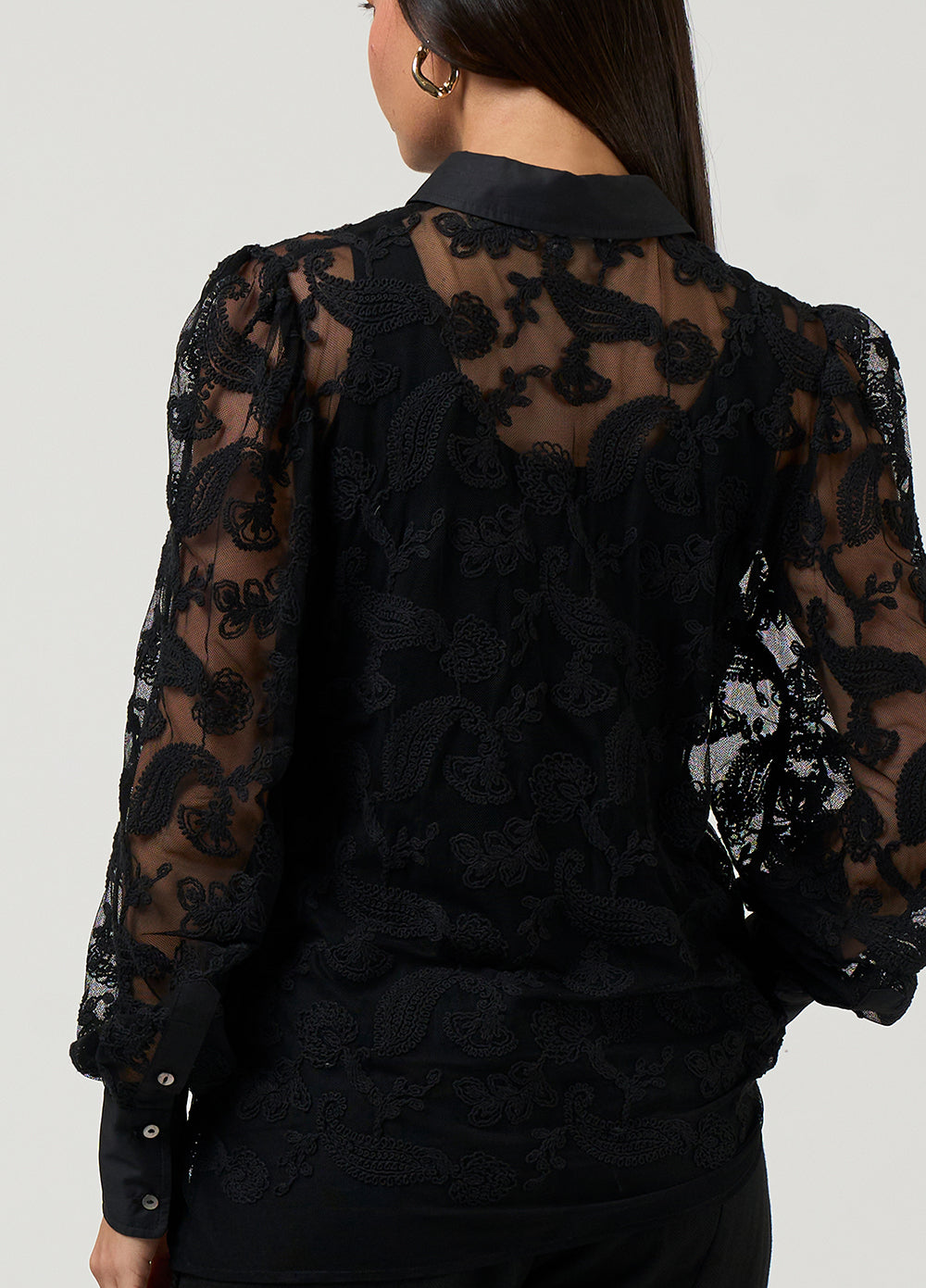 Loobie's Story Filigree Shirt - Black