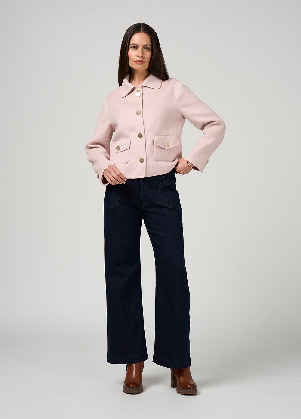 Loobie's Story Aspen Jacket Dusky Blush