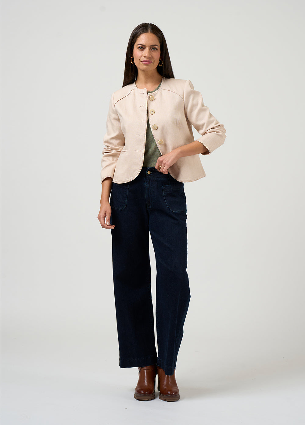 Loobie's Story Marlowe Jacket Bone