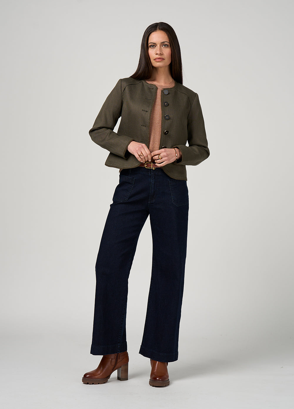 Loobie's Story Marlowe Jacket Olive