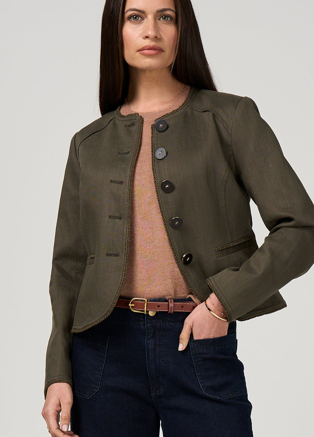 Loobie's Story Marlowe Jacket Olive