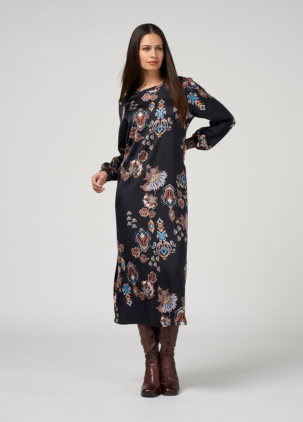 Loobie's Story Gilded Lotus Dress