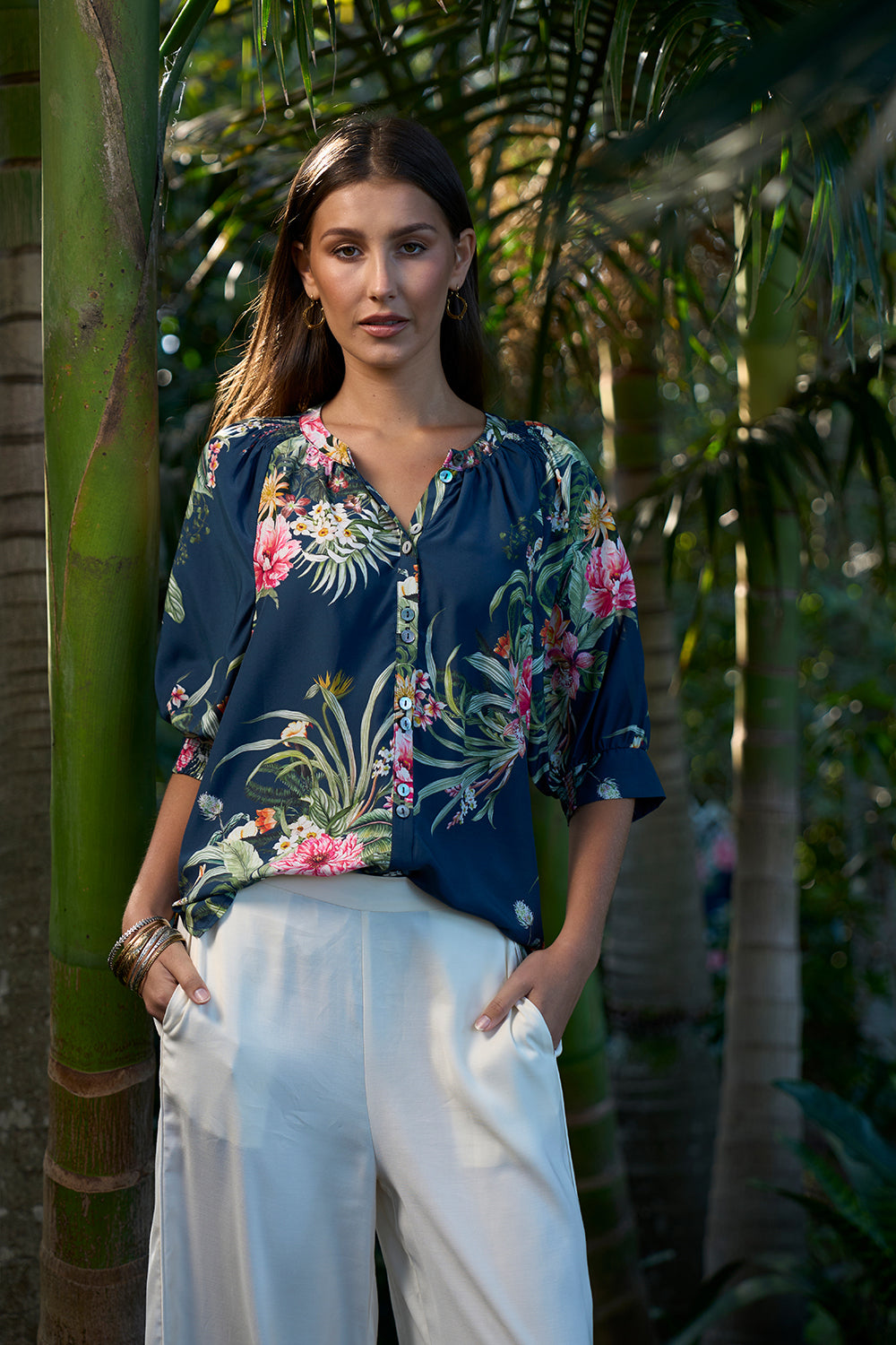 Loobies Story Ayana Shirt Indigo
