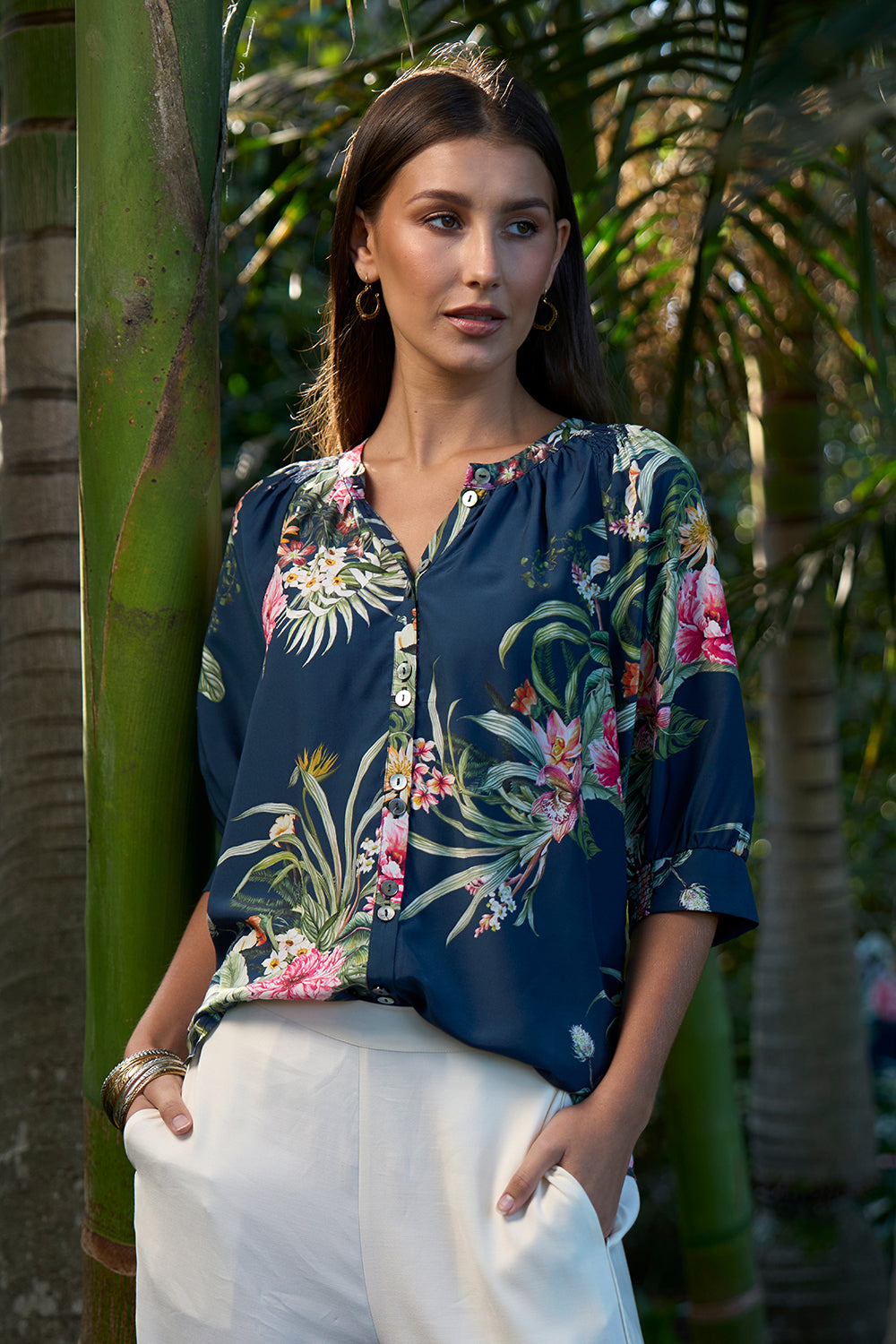 Loobies Story Ayana Shirt Indigo