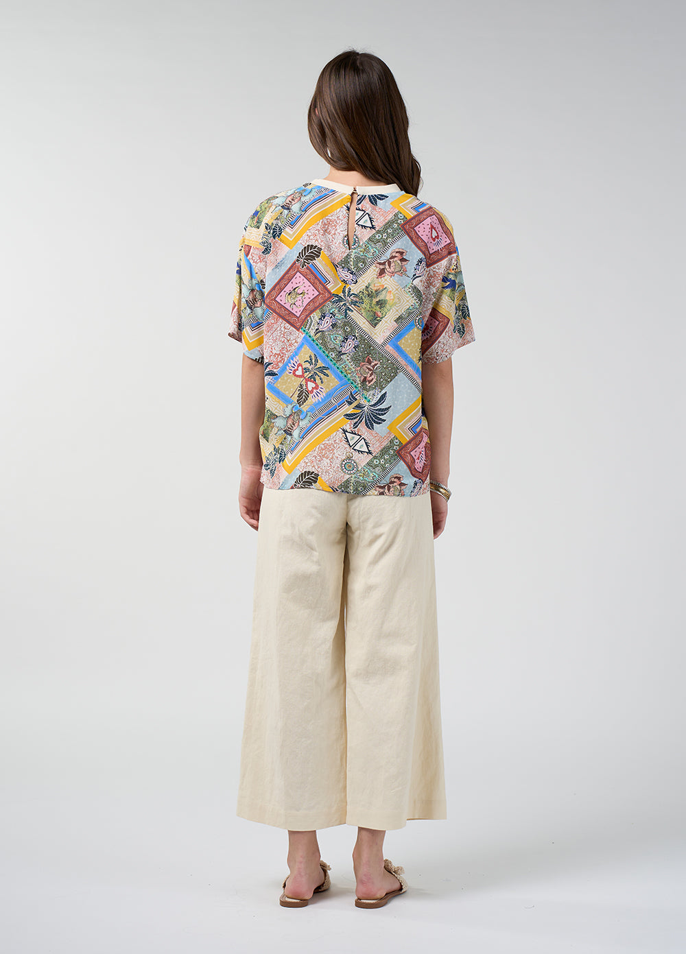 Loobies Story Navi Pants-Buttermilk