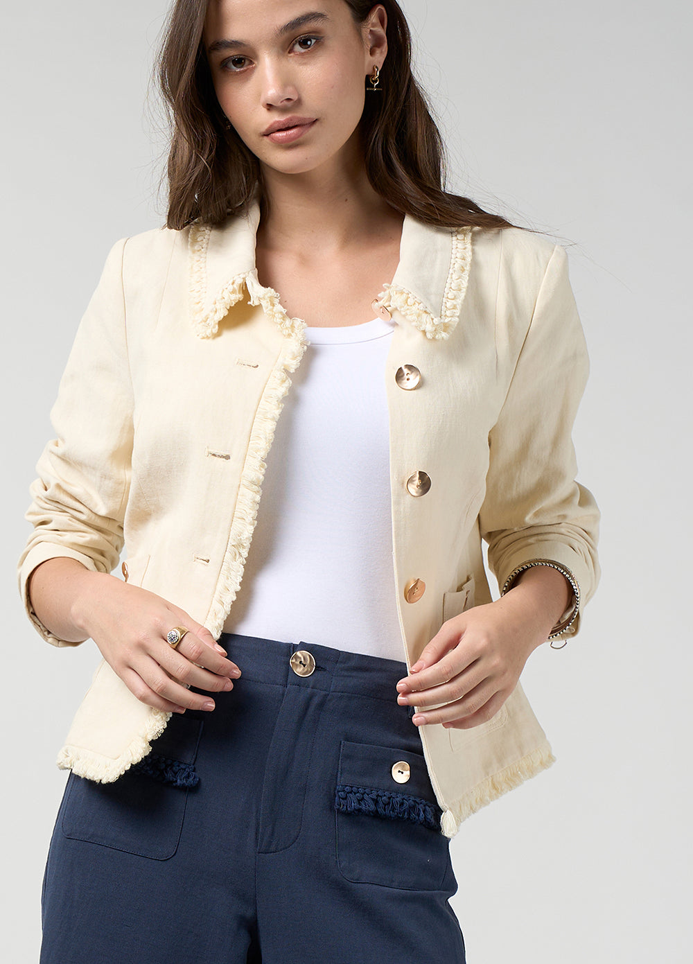 Loobie's Story Navi Jacket- Buttermilk