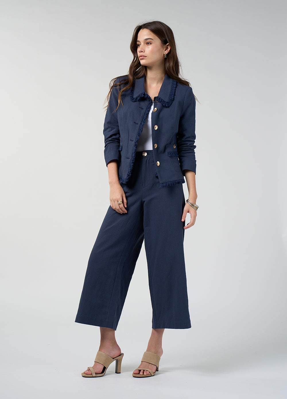 Loobie's Story Navi Jacket- Indigo