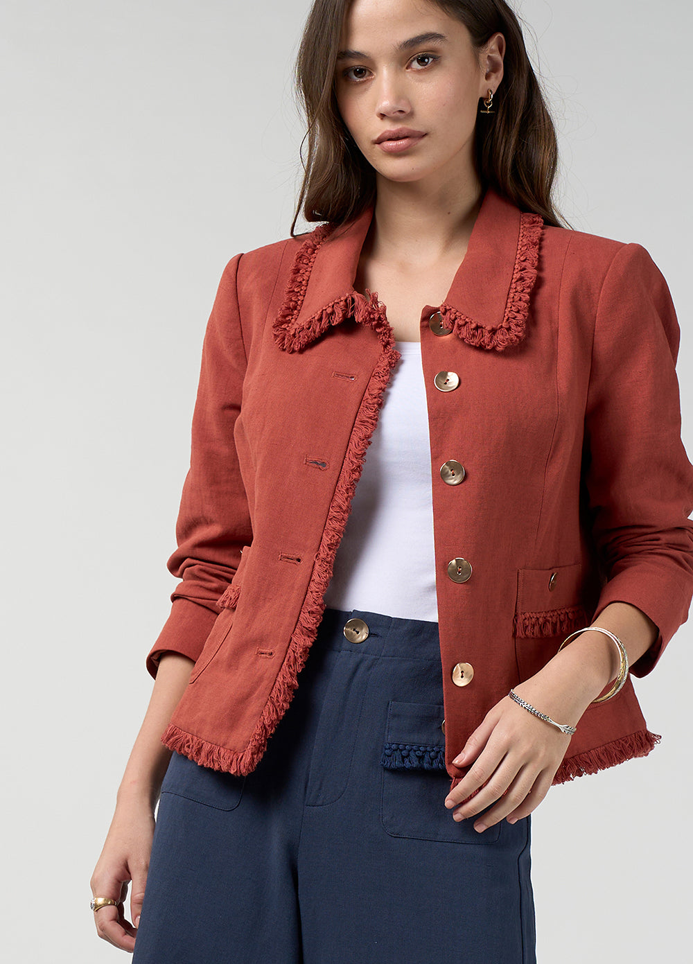 Loobie's Story Navi Jacket- Sandalwood